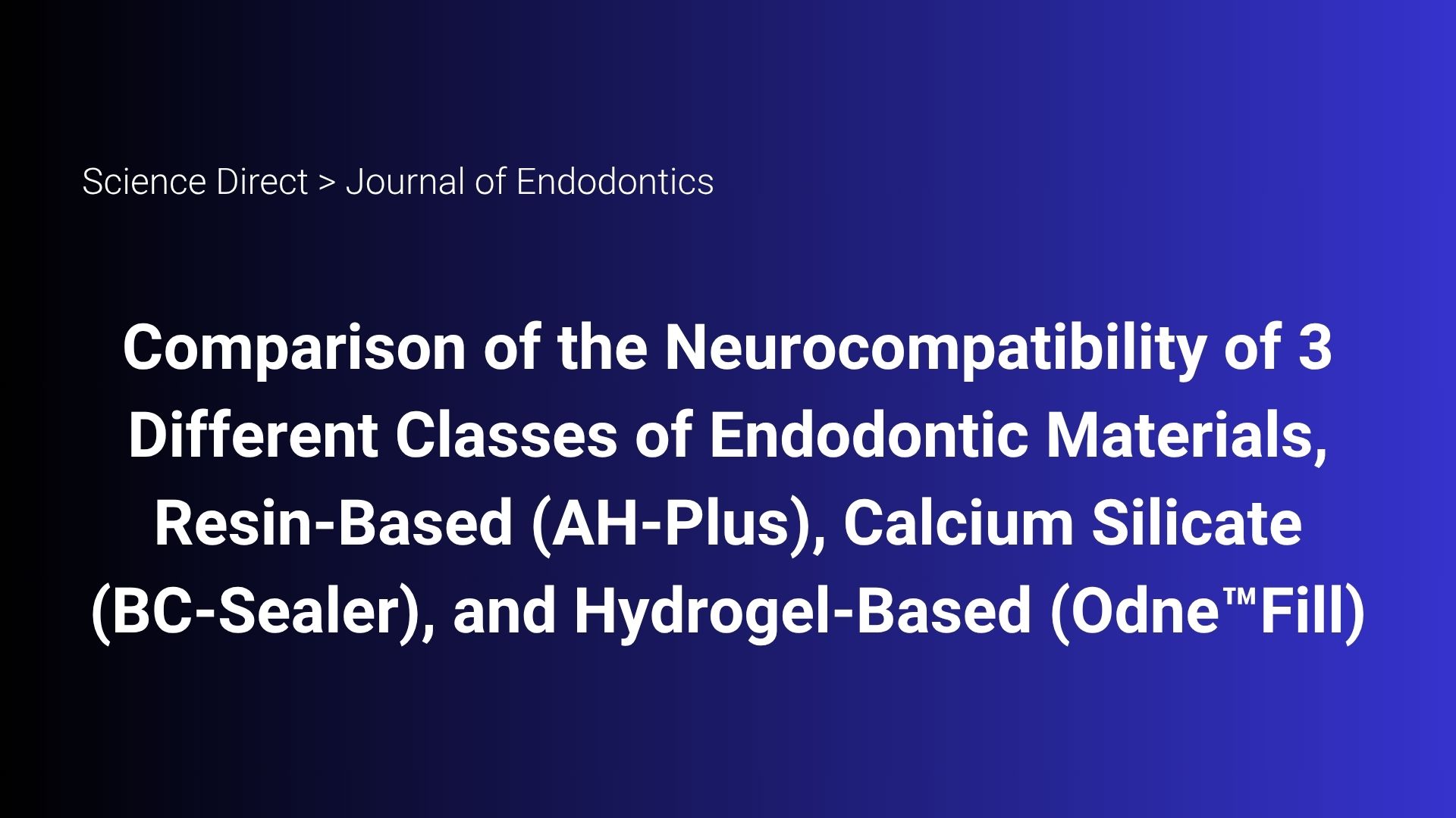 OdneFill Article Neurocompatibility